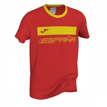 SPAIN T-SHIRT RED-YELLOW S/S