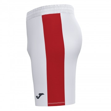 SHORT MAXI BLANCO ROJO