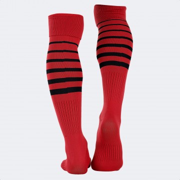 MEDIAS PREMIER II ROJO NEGRO