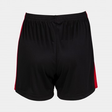 SHORT MAXI NEGRO ROJO