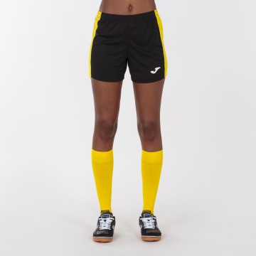 SHORT MAXI NEGRO-AMARILLO