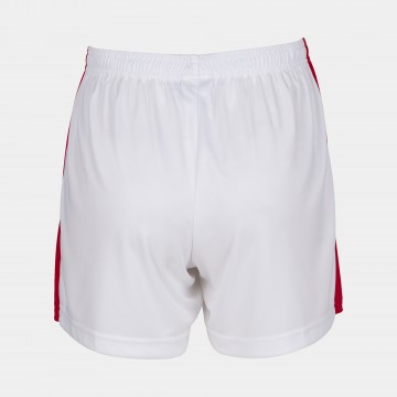 SHORT MAXI BLANCO ROJO